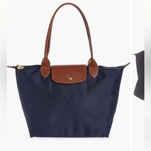 LONGCHAMP Le Pliage Navy Medium Bag